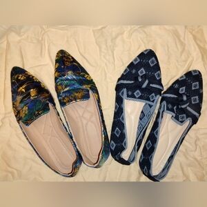 Floral and Patterned Women's Loafers